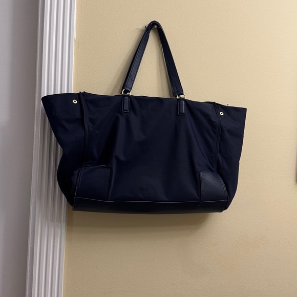 Tory Burch Navy Blue Tote Bag - Picture 6 of 16